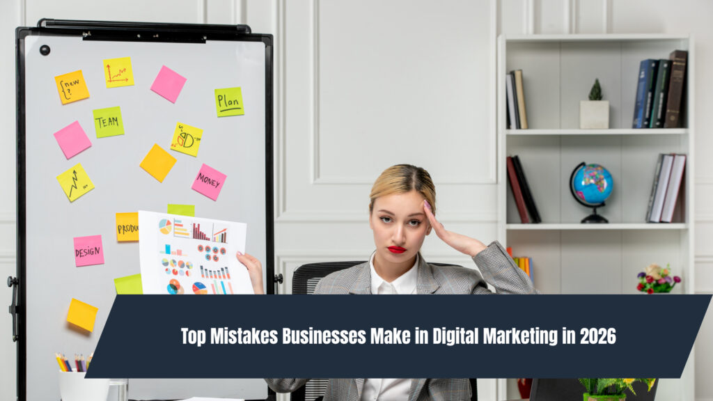 Top Mistakes Businesses Make in Digital Marketing in 2026