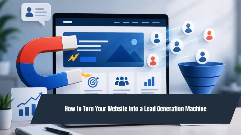 How to Turn Your Website Into a Lead Generation Machine