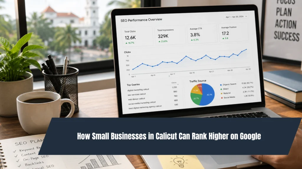How Small Businesses in Calicut Can Rank Higher on Google