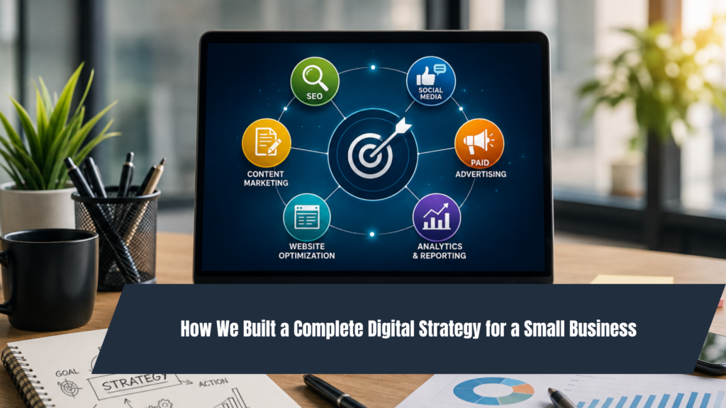 How Built a Complete Digital Strategy for a Small Business